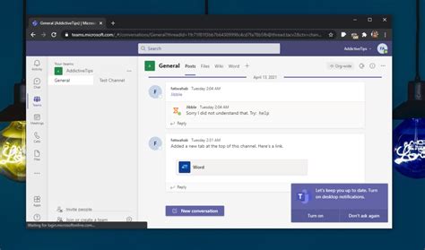 ms teams online|Use Microsoft Teams on the web .